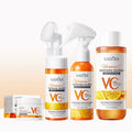 Private Label Salicylic Acid Vitamin C Acne Removal Repair Mask Bubble Mousse Exfoliating Spray Whitening Skin Care Set