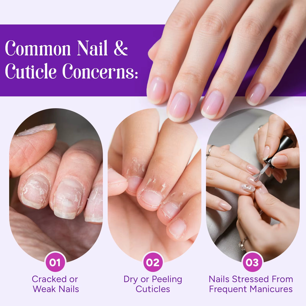 Tivlon Private Label Nail Care 4-In-1 Cuticle Pusher Pen Nail Cuticle Polishing Remover Tool with Nourishing Oil for Exfoliates
