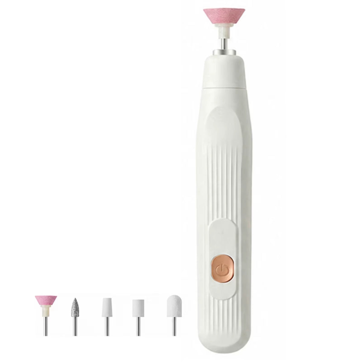 Cordless Plastic Finger Nails File Grinder Kit Rechargeable Nails Buffer for Acrylic Gel Care and Removal