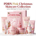 Private Label PDRN Pink Skincare Line Salmon DNA Collagen Face Cream Serum Toner Eye Patch Custom Korean Beauty Products