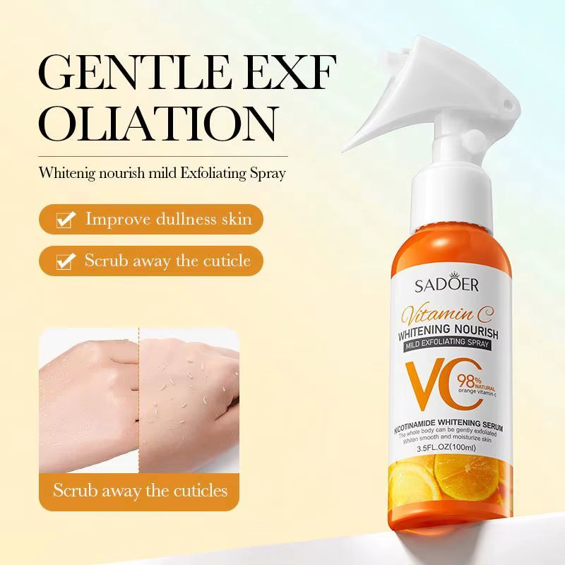 Private Label Salicylic Acid Vitamin C Acne Removal Repair Mask Bubble Mousse Exfoliating Spray Whitening Skin Care Set