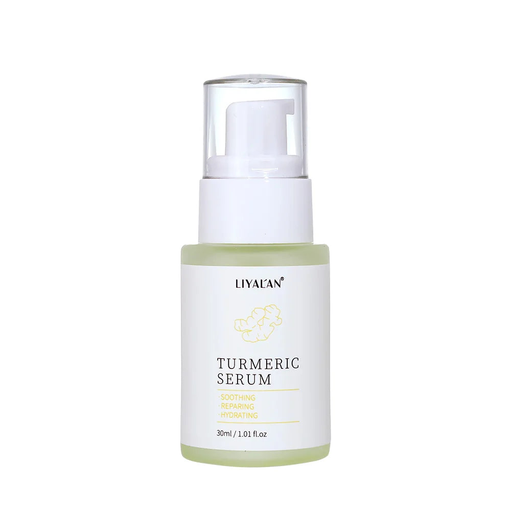Private Label Skincare Beauty Products Soothing Whitening Brightening Facial Kit Turmeric Skin Care Set