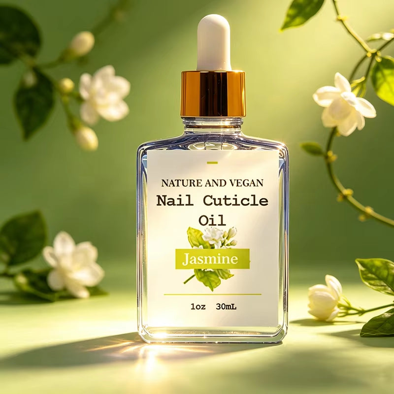 Wholesale Private Label Vegan Organic Dual Color Cuticle Care Oil 30Ml Vitamin E D-Panthenol Scented Nourishing Nail Growth Oil