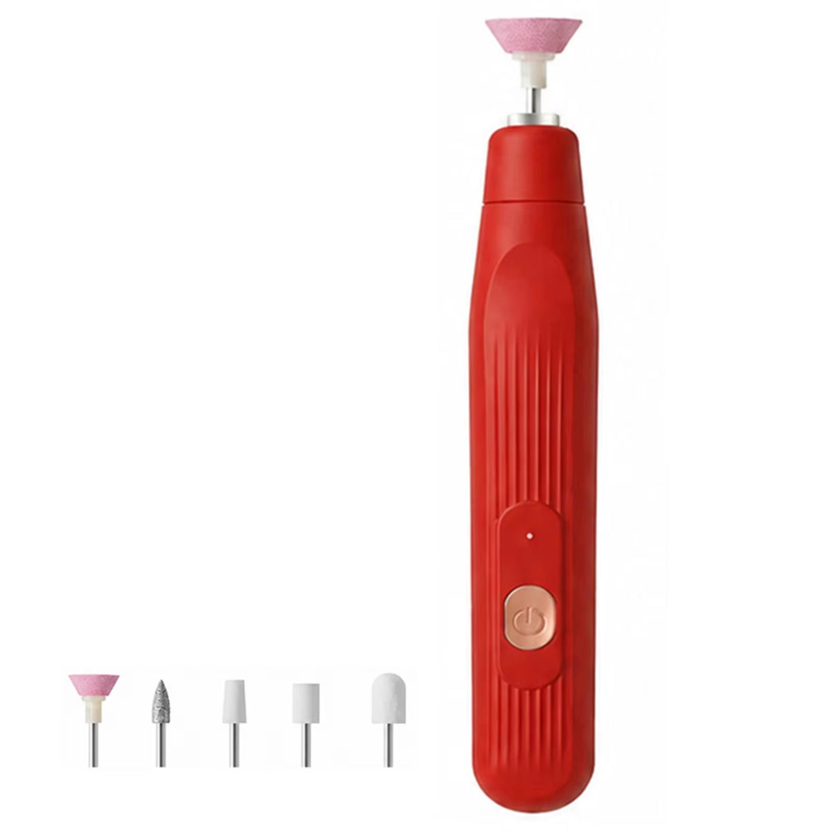 Cordless Plastic Finger Nails File Grinder Kit Rechargeable Nails Buffer for Acrylic Gel Care and Removal